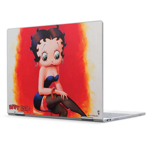 Betty Boop Stockings Pixelbook Skin